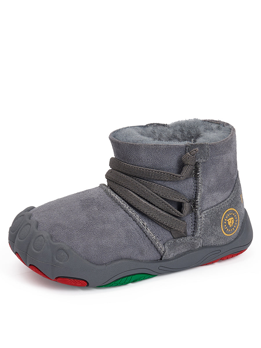 snow boots for boys and girls with soft sole and wide width easy to walking early for baby