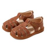 TARANIS Stage 3 Kids' Woven Sandals with Toe Protection - Breathable Summer Play Shoes