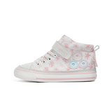 TARANIS Stage 3 Cherry blossom and star high-top canvas sneakers