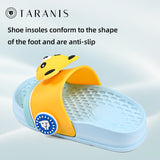 TARANIS Stage 3 Kids' Animal Slippers - Summer Color Block Design with Non-Slip Sole | Indoor/Outdoor