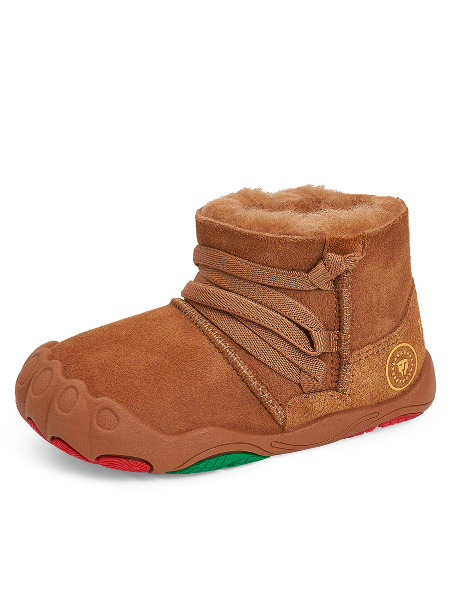 Taranis Winter snow boots for boys and girls with soft sole and wide width