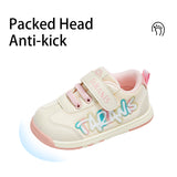 TARANIS Stage 1 Colorful carousel logo girl's round-toe pre-walking shoes