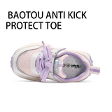 TARANIS 3 Stage Purple Girls' Closed-Toe Anti-Kick Sports Shoes