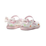 TARANIS 3 Stage Colorful Polka Dot Princess Leather Shoes with Bow