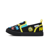 TARANIS Stage 3 Colorful bat-printed black sneakers