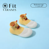 Baby toe cap anti-kick walking sock shoes