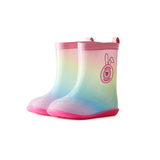 TARANIS Stage 3 Gradient rainbow-colored rain boots