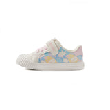 TARANIS Stage 3  Colorful logo patchwork print children's slip-on sneakers