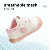 TARANIS Stage 2 Toddler Shoes Boys Girls Infant Sneakers Non-Slip Rubber Sole Baby Crib First Walker Shoes