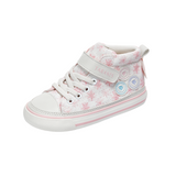 TARANIS Stage 3 Cherry blossom and star high-top canvas sneakers