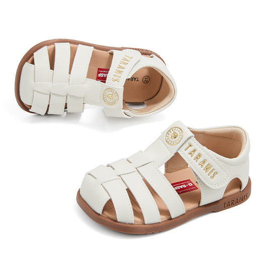 TARANIS Grace Classic Flat Sandals For Toddlers Girls