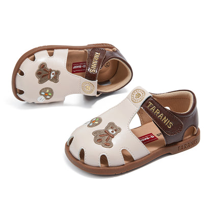 TARANIS Grace Buddy Flat Sandals For Toddlers Girls