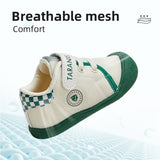 TARANIS Stage 2 Toddler Shoes Boys Girls Infant Sneakers Non-Slip Rubber Sole Baby Crib First Walker Shoes
