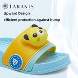 TARANIS Stage 3 Kids' Animal Slippers - Summer Color Block Design with Non-Slip Sole | Indoor/Outdoor