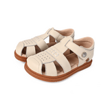 TARANIS Stage 3 Soft cowhide cap-toe sandals