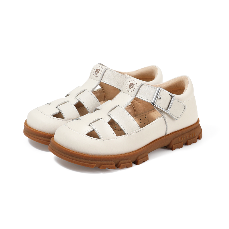 TARANIS 3 Stage Summer Children's Leather Roman Sandals