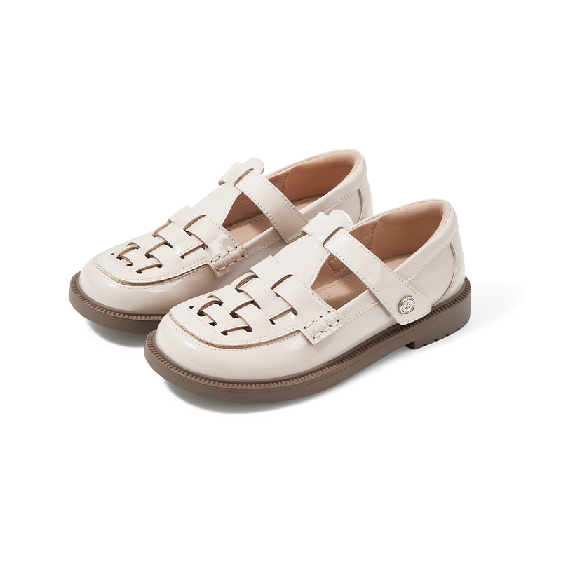 TARANIS 4 Stage Low-heeled buckle-strap Mary Janes