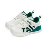 TARANIS Stage 2 Future-oriented green and white color-blocked children's running shoes