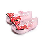 TARANIS Stage 3 Polka dot bow princess cutout crystal shoes