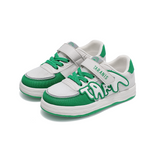 TARANIS Stage 3  Green stripe logo mesh breathable loafers