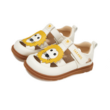 TARANIS Stage 3 Cartoon lion cutout leather shoes