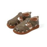 TARANIS 3 Stage Closed-Toe Soft Leather Beach Sandals