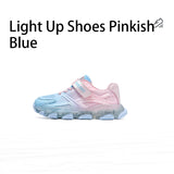 TARANIS 3 Stage Spring/Autumn Mesh Breathable Blue-Pink Gradient Cool Light-Up Shoes