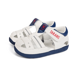 TARANIS Stage 2 Blue and white color-blocked comfortable and lightweight baby walking sandals