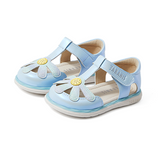 TARANIS Stage 2 Blue sunflower baby walking sandals