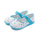 TARANIS Stage 3 Colorful polka dot flat princess shoes