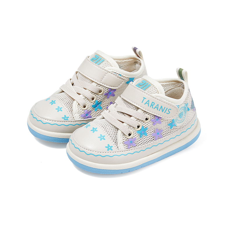 TARANIS Stage 2 211 Series floral-patterned baby walking shoes