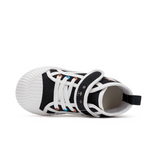 TARANIS Stage 3 White with sun-eye detail children's board shoes