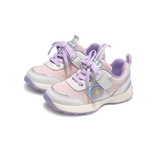 TARANIS 3 Stage Purple Girls' Closed-Toe Anti-Kick Sports Shoes