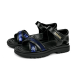 TARANIS Stage 4  Blue sequined girl's sandals