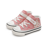 TARANIS Stage 3 Fruit small flower and three-color logo high-top round-toe board shoes