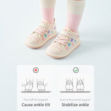 TARANIS Stage 2 211 Series floral-patterned baby walking shoes