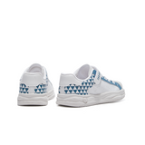 TARANIS Stage 4 Triangular checkerboard logo embossed cap-toe sneakers