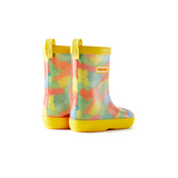 TARANIS Stage 3 Oil painting collaboration colorful children's rain boots