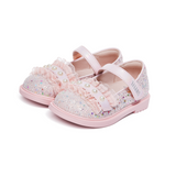 TARANIS 3 Stage Girls' Leather Princess Shoes: Lolita Soft-Sole Shoes