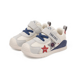 TARANIS Stage 2  Three-star logo color-blocked baby walking shoes