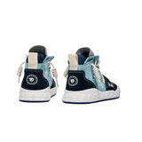 TARANIS Stage 4 Vintage suede high-top sneakers