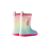 TARANIS Stage 3 Gradient rainbow-colored rain boots