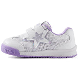 TARANIS Stage 2  Double-layered star pattern Velcro breathable white shoes