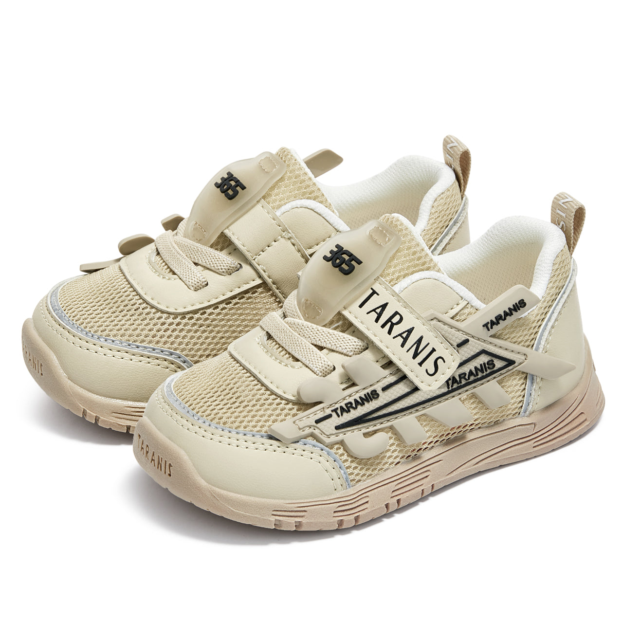 TARANIS Stage 2 365 Series Velcro Toddler Sneakers - Soft Sole Retro Casual Kids Shoes
