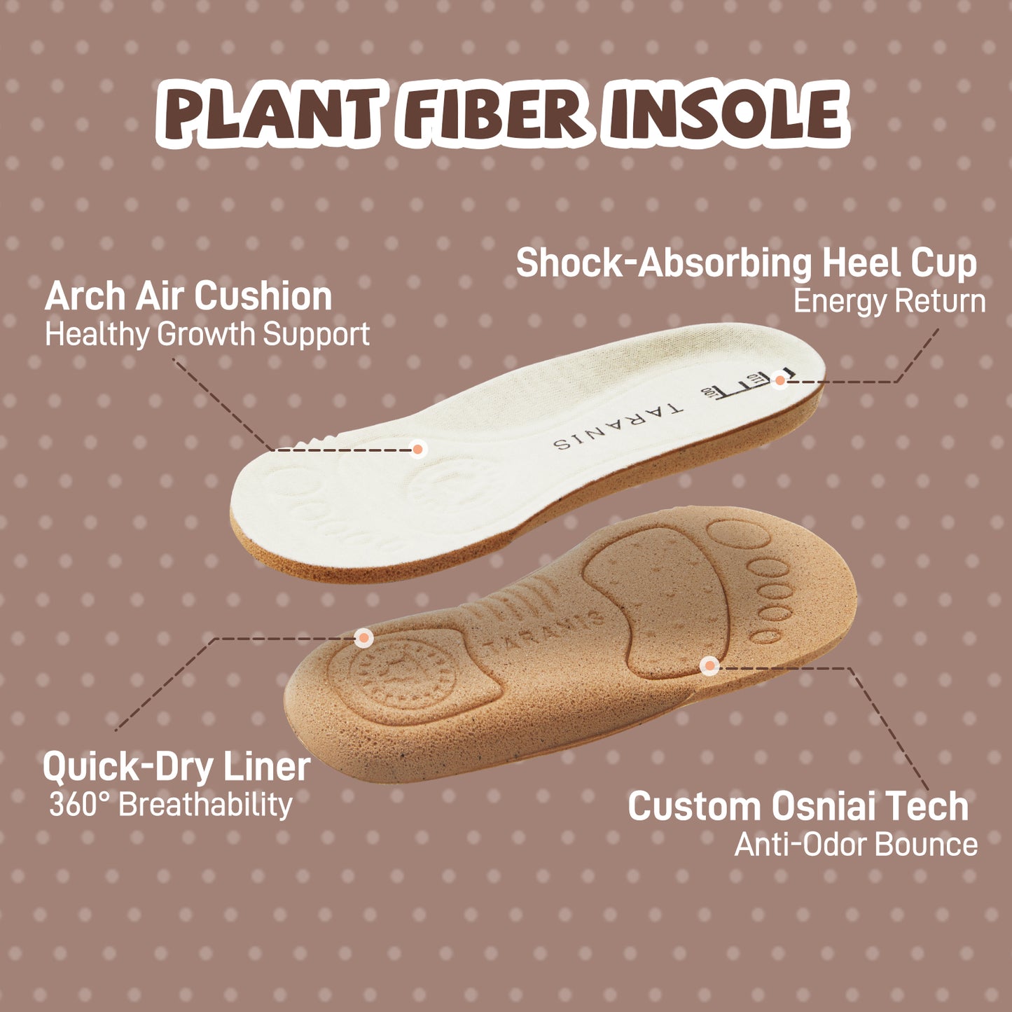 TARANIS Toddler Sneakers Marshmallow Feet