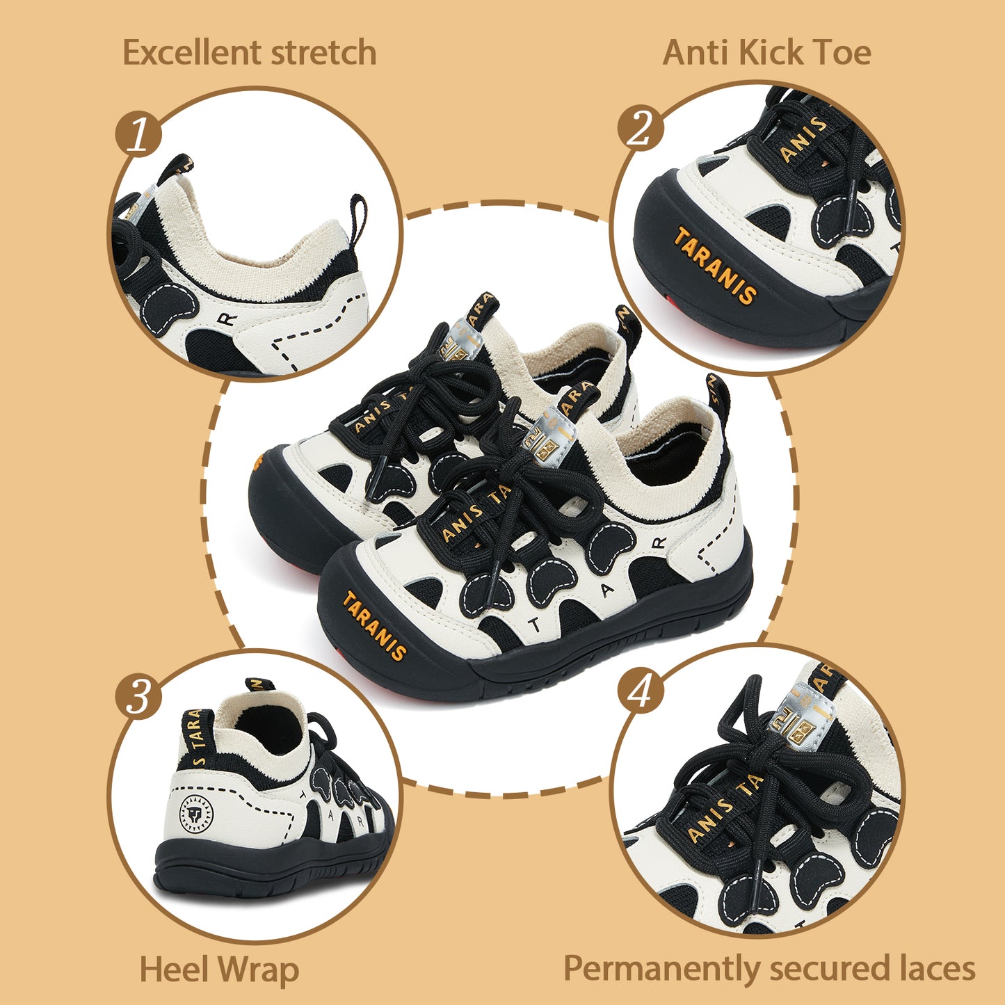 TARANIS Toddler Sneakers Explore Tots