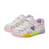 TARANIS Stage 3 Heart-Shaped Rainbow Light-Up Shoes (both the upper and sole light up)