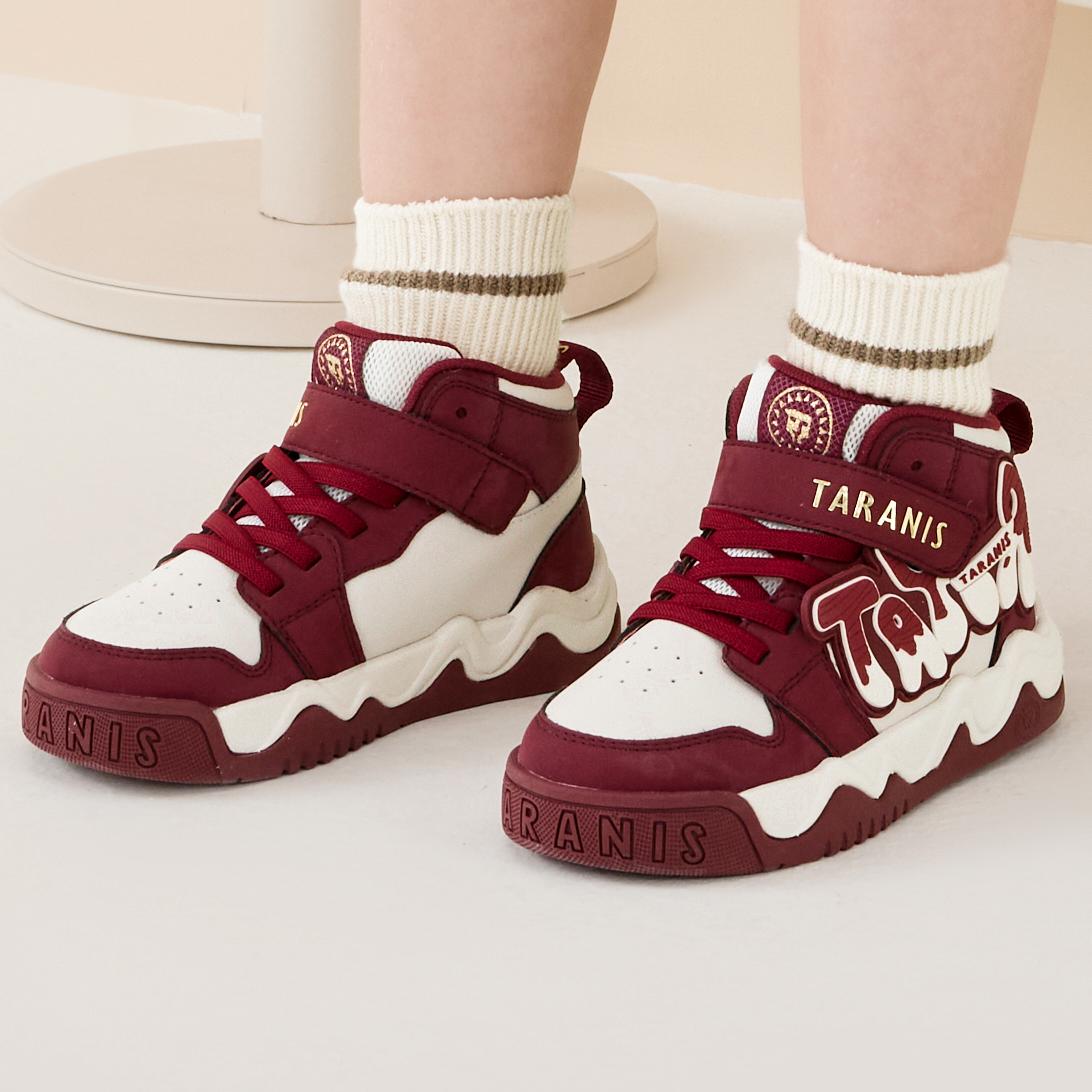TARANIS Retro Skate High-Top Graffiti