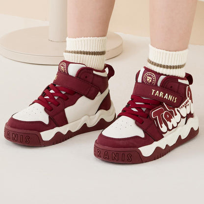 TARANIS Retro Skate High-Top Graffiti