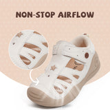 TARANIS Stage 2 Summer Toddler Non-Slip Walking Sandals - Unisex Water Shoes with Protective Toe Cap
